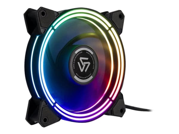 Inter-Tech ALSEYE Halo 3.0 - Lådfläkt - 120 mm