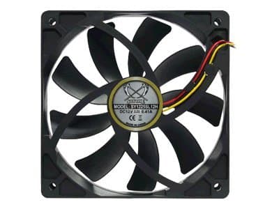 Scythe Slip Stream SY1225SL12L - Innsats med vifte - 120 mm Sort