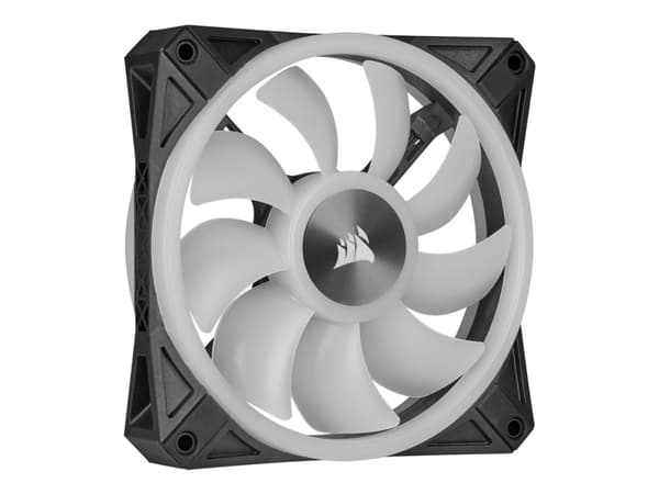 Corsair iCUE QL120 RGB - Kabinet-blæser - 120mm - 1500rpm - PWM - 26 dBA - 41.8 kubikfod/min