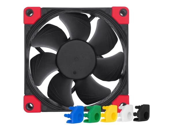 Noctua chromax NF-A8 PWM.black.swap - Kabinettvifte - 80 mm - svart