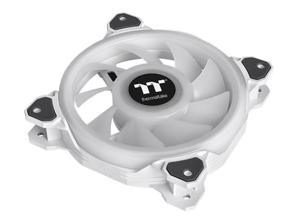 Thermaltake Riing 14 RGB Radiator Fan TT Premium Edition - Lådfläkt - 140 mm - vit (paket om 3) Vit