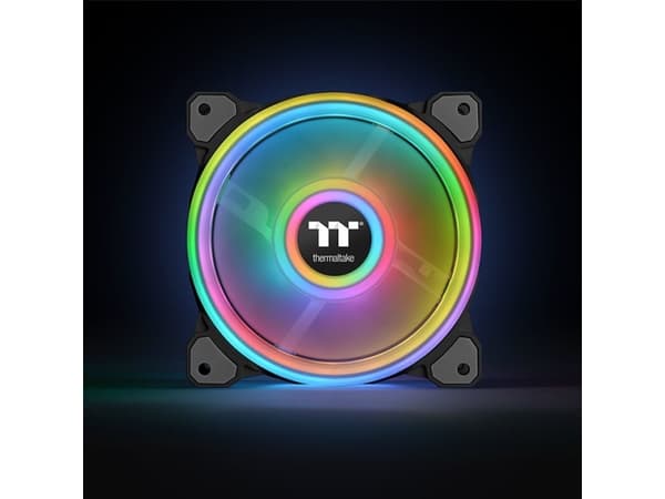 Thermaltake Riing 12 RGB Fan TT Premium Edition - Kabinettvifte - 120 mm (en pakke 3)