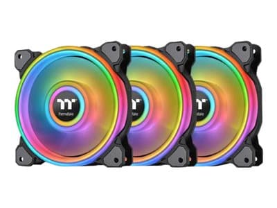 Thermaltake Riing 12 RGB Fan TT Premium Edition - Kabinettvifte - 120 mm (en pakke 3) Sort
