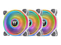 Miniatyrbilde 1 av 5: Thermaltake Riing 12 RGB Radiator Fan TT Premium Edition - Kabinettvifte - 120 mm - hvit (en pakke 3)