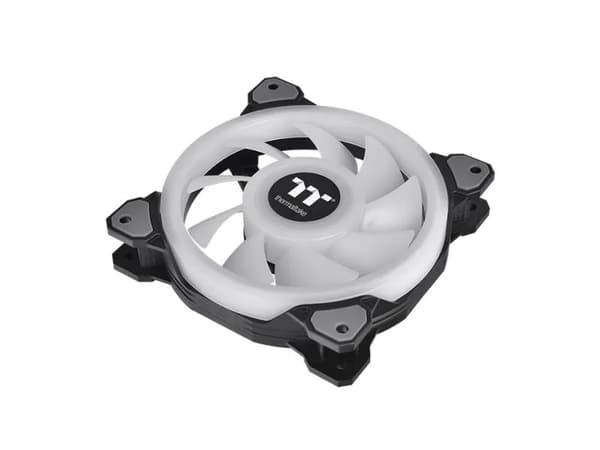 Thermaltake Riing 14 RGB Radiator Fan TT Premium Edition - Insats med fläkt - 140 mm (3 st) - Färg: Svart.