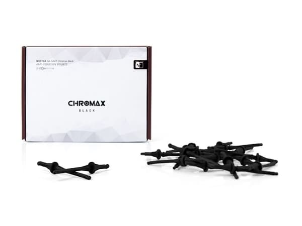 Noctua chromax NA-SAV2 - Vibrasjonsabsorberingssett for systemvifte - chromax.black