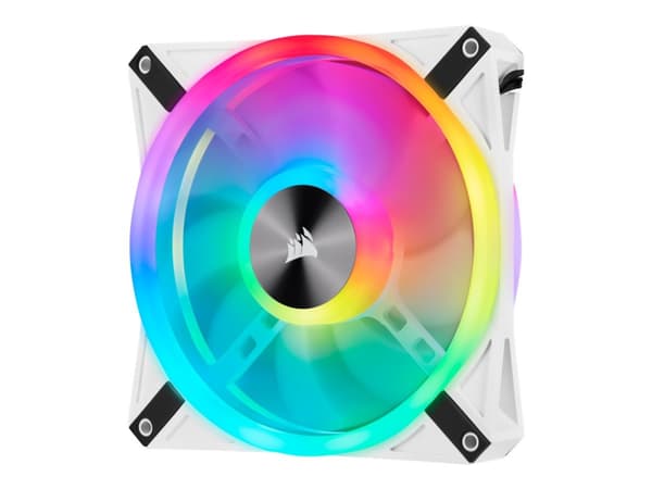 CORSAIR iCUE QL140 RGB - Sisäosa tuulettimella - 140 mm Valkoinen