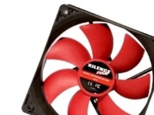 Xilence Performance C Series XPF120.R - Kabinettvifte - 120 mm - svart, rød