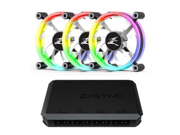 ZALMAN LF120A3 - Viftesett for systemskap - 120 mm
