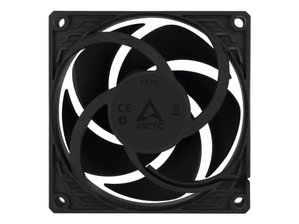 ARCTIC P8 TC, Vifte, 8 cm, 500 RPM, 3000 RPM, 0,3 sone, 40,3 m³/t