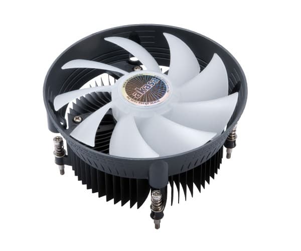 Akasa Vegas Chroma LG, ilmanjäähdytin, 12 cm, 500 rpm, 1800 rpm, 32,5 dB, 51,3 kuutiometriä/min.