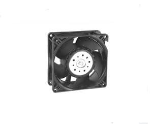 ebm-papst 3218 JH3, Vifte, 9,2 cm, 11000 RPM, 237 m³/t, Sort Sort