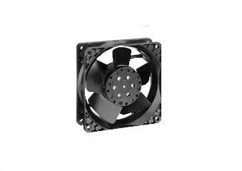 ebm-papst 4656 N, Vifte, 11,9 cm, 2650 RPM, Sort Sort