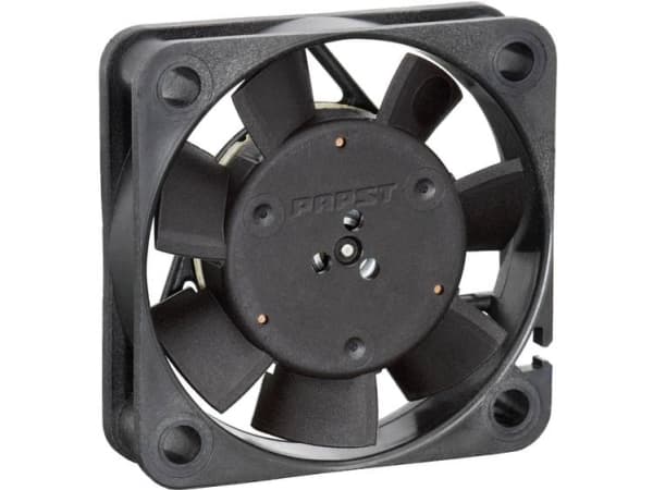ebm-papst 412F, Vifte, 4 cm, 5400 RPM, 8 m³/t, Sort