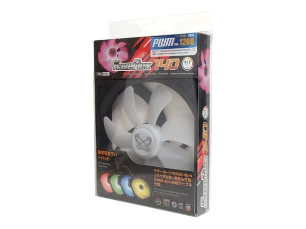 Kaze Flex 140 Square KF1425FD12SR-P - Kabinettvifte - 140 mm