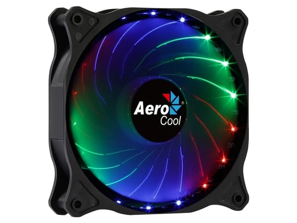 AeroCool Cosmo 12 - Lådfläkt - 120 mm - svart