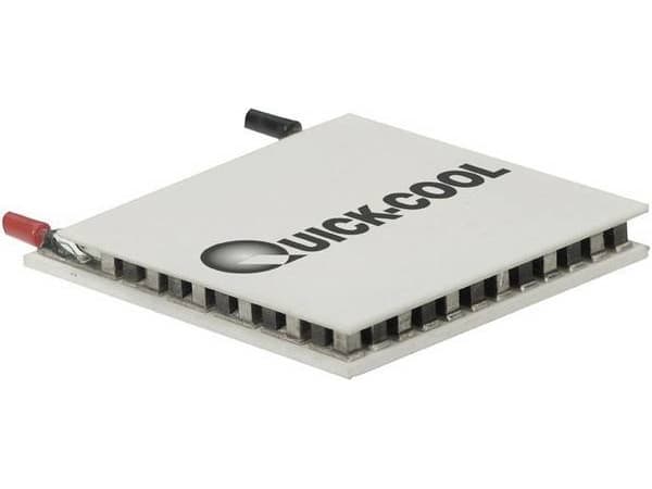 QuickCool QC-35-1.4-3.7AS, Kjøleribbe/Radiator, Sølv Sølv