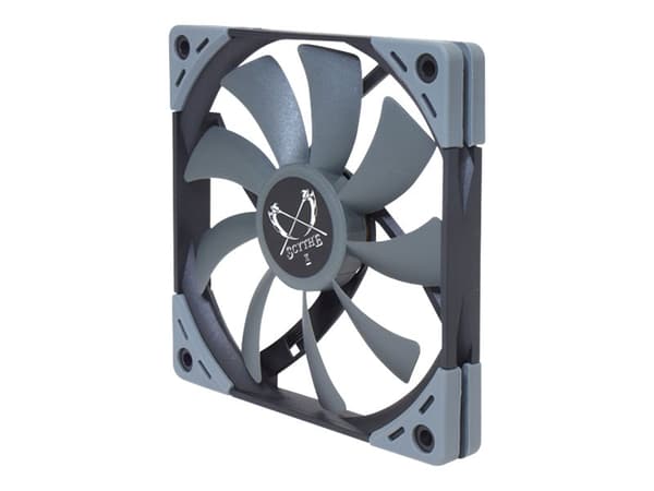 Scythe Kaze Flex 120 Silm PWM KF1215FD18-P - Kabinettvifte - 120 mm