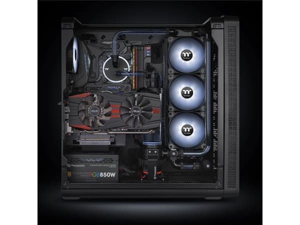 Thermaltake Pure A12 - Lådfläkt - 120 mm - vit