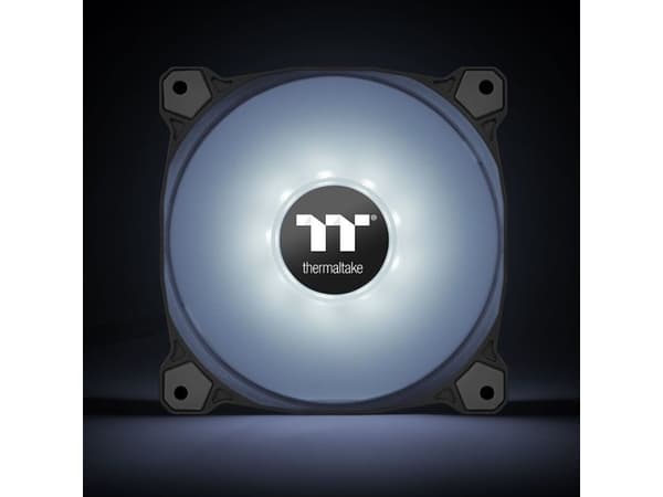 Thermaltake Pure A12 - Lådfläkt - 120 mm - vit
