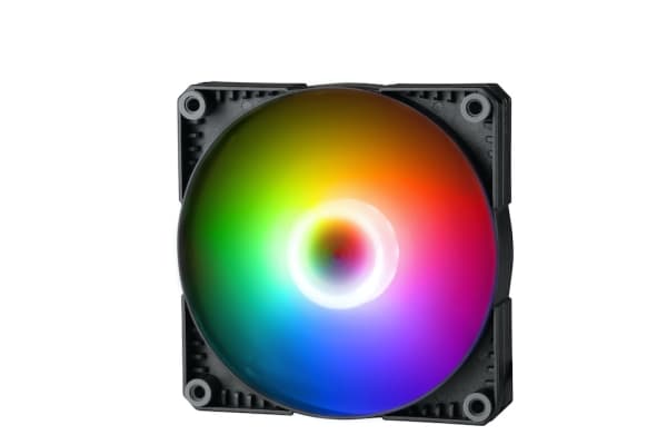 Phanteks PH-F120SK, Vifte, 12 cm, 500 RPM, 1500 RPM, 27 dB, 50 cfm Sort, Hvit
