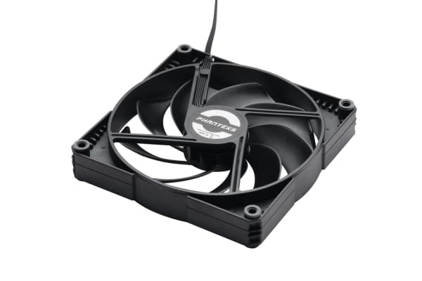 Phanteks PH-F140SK, Vifte, 14 cm, 500 RPM, 1500 RPM, 84,5 cfm, Sort