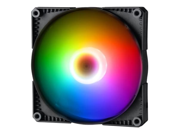 Phanteks PH-F140SK - Kabinettvifte - 140 mm - svart, matt hvit Sort, Hvit