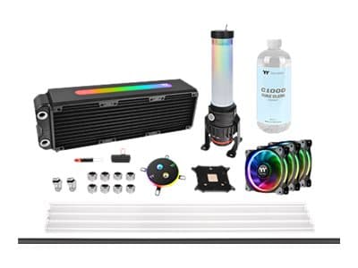 Thermaltake Pacific M360 Plus D5 Hard Tube Water Cooling Kit - Vätskekylningssystemsats - (för: LGA775, LGA1156, AM2, AM2+, LGA1366, AM3, LGA1155, AM