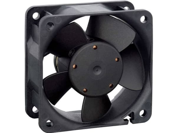ebm-papst 614NGM, Fan, 6 cm, 4100 RPM, 35 m³/h, Svart