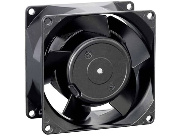 ebm-papst 8506 N, Vifte, 8 cm, 3000 RPM, 61 m³/t, Sort