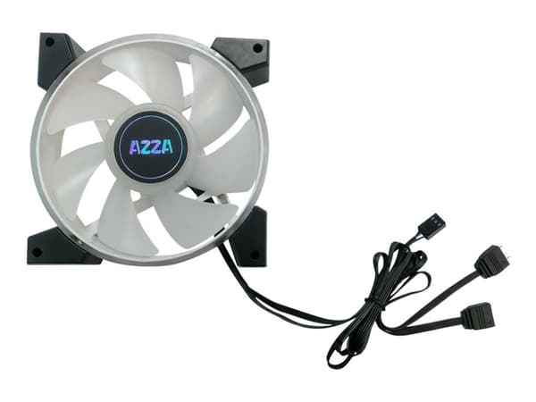 AZZA Hurricane II - Lådfläkt - 120 mm (paket om 4)