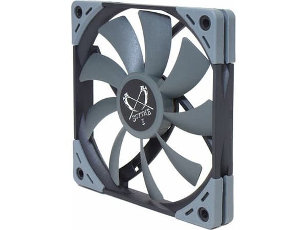 Scythe Kaze Flex 120 Silm, Kjøler, 12 cm, 1800 RPM, Grå