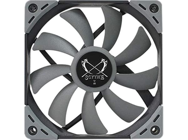 Scythe Kaze Flex 120 Silm, Kjøler, 12 cm, 1800 RPM, Grå