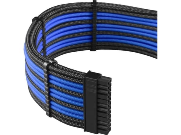 CableMod PRO Series ModMesh - Virran jatkojohtosarja - valettu - musta, sininen