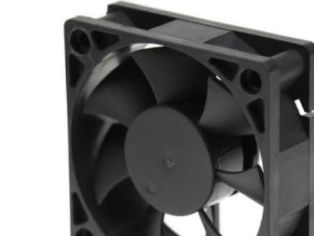 Titan TFD-6020M12B, Vifte, 6 cm, 4000 RPM, 26 dB, 17,6 cfm, Sort Sort