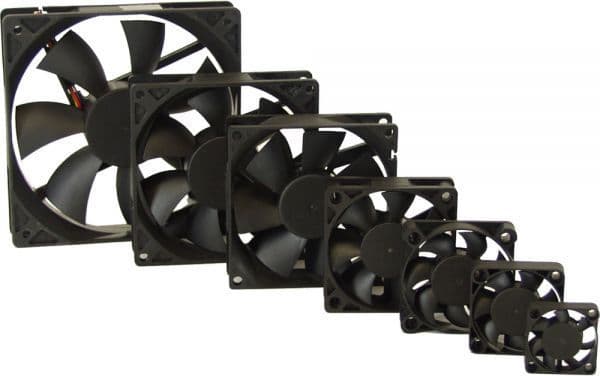 Titan TFD-4020M12Z, Vifte, 4 cm, 5000 RPM, 21 dB, 4,17 cfm