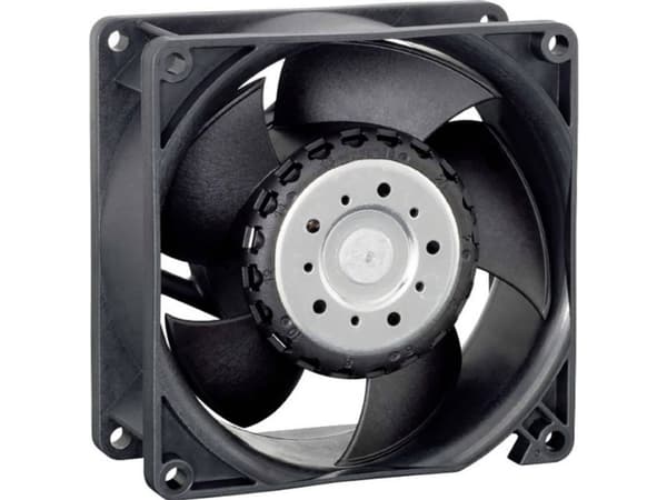 ebm-papst 3212 JH, Vifte, 9,2 cm, 11000 RPM, 237 m³/t, Sort