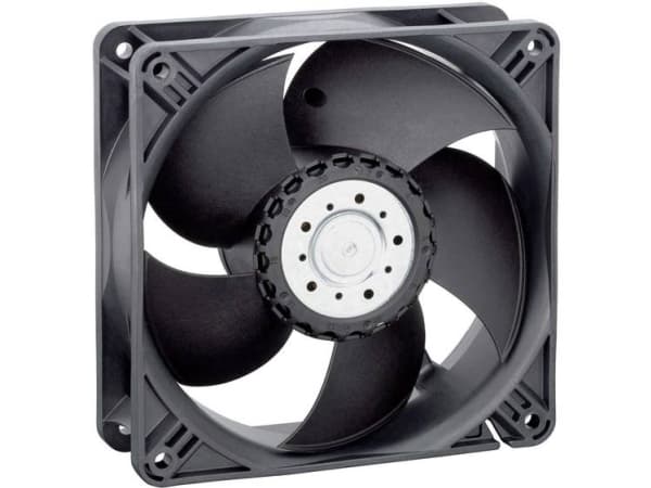 ebm-papst 4414 M, Vifte, 11,9 cm, 3300 RPM, 184 m³/t, Sort