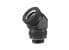 Phanteks PH-RA45_BK12, Kompresjonskobling, Messing, 45°, 1,2 cm, 1 stykker
