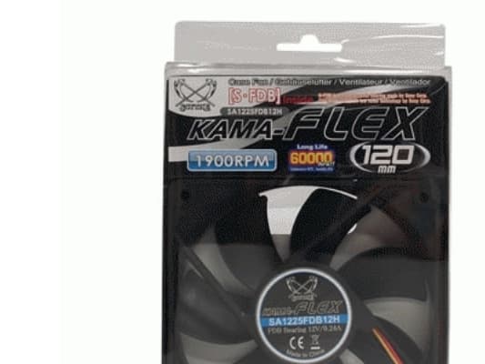 Scythe Kama Flex SA1225FDB12M - Lådfläkt - 120 mm