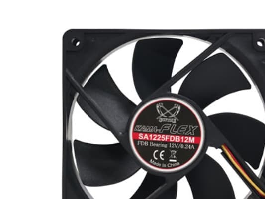 Scythe Kama Flex SA1225FDB12M - Lådfläkt - 120 mm