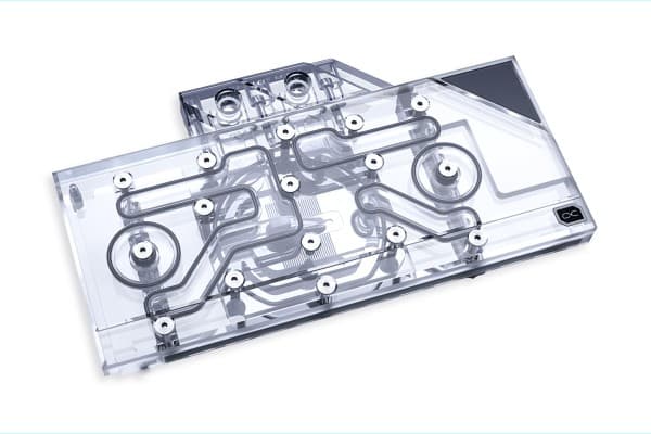 Alphacool 11930, Vattenblock + kylfläns, Svart, Transparent, CE, FC, RoHS, GeForce RTX 3090/3080, 1,15 kg