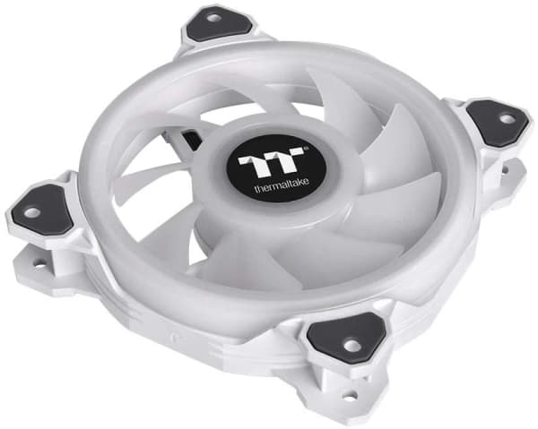 Thermaltake CL-F100-PL12SW-C, Tuuletin, 12 cm, Valkoinen