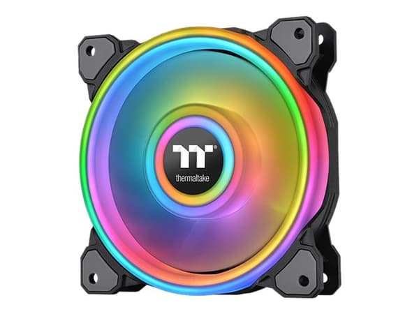 Thermaltake Riing Quad 14 RGB Radiator Fan TT - Premium Edition - innsats med vifte - 140 mm - svart Sort