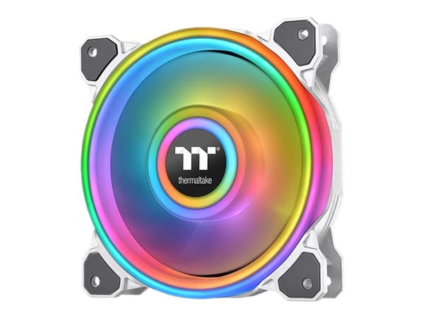 Thermaltake Riing Quad 14 RGB Radiator Fan TT - Premium Edition - innsats med vifte - 140 mm - hvit Hvit
