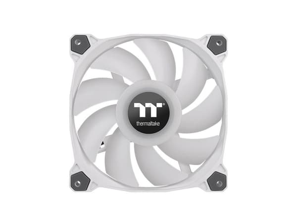 Thermaltake Pure Duo 12 ARGB Sync Radiator Fan - Kabinettvifte - 120 mm - hvit (en pakke 2)