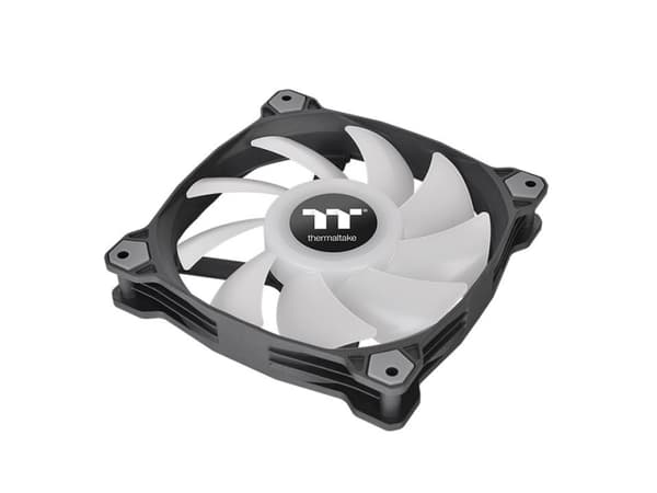 Thermaltake Pure Duo 12 ARGB Sync Radiator Fan - Lådfläkt - 120 mm - svart (paket om 2)