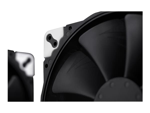 Noctua NF-A20 PWM chromax.black.swap - Kabinettvifte - 200 mm - svart