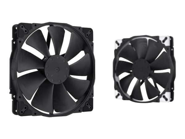 Noctua NF-A20 PWM chromax.black.swap - Kabinettvifte - 200 mm - svart