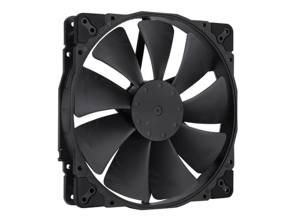 Noctua NF-A20 PWM chromax.black.swap - Kabinettvifte - 200 mm - svart Sort